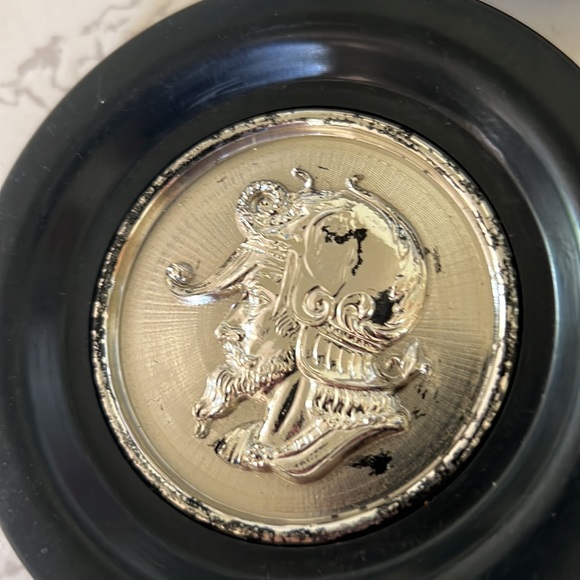 Vintage coasters set of 4 - Roman God plastic - Picture 13 of 16